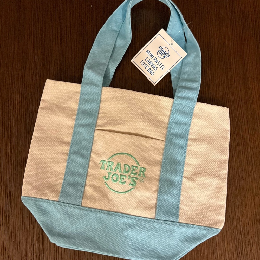 Trader Joe’s Mini Canvas Tote Bag